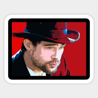 brad pitt Sticker